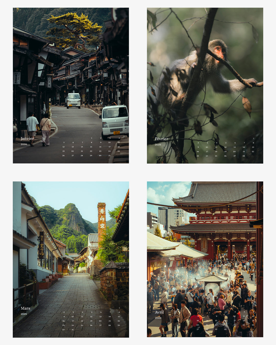 2026 Calendar - Japan Edition