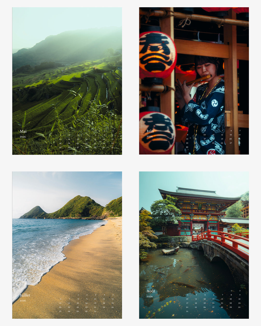 2026 Calendar - Japan Edition